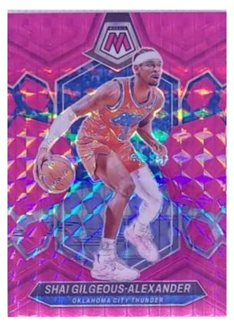 2023-24 Panini Mosaic Base Set Shai Gilgeous-Alexander #85 card