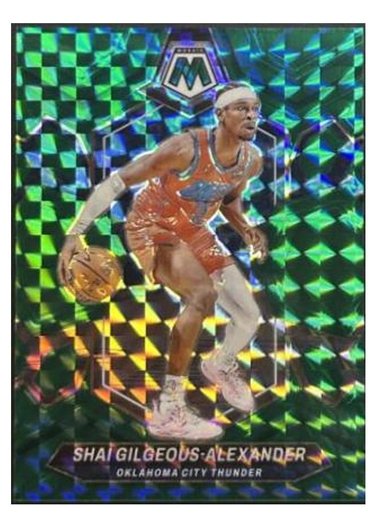 2023-24 Panini Mosaic Base Set Shai Gilgeous-Alexander #85 card