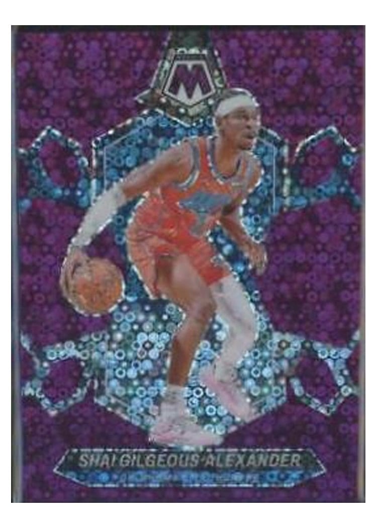 2023-24 Panini Mosaic Base Set Shai Gilgeous-Alexander #85 card