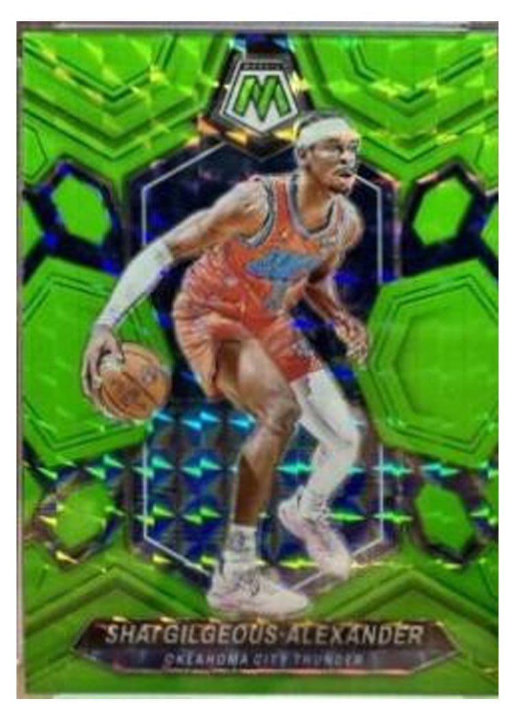 2023-24 Panini Mosaic Base Set Shai Gilgeous-Alexander #85 card