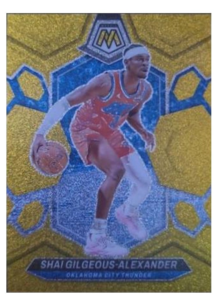 2023-24 Panini Mosaic Base Set Shai Gilgeous-Alexander #85 card