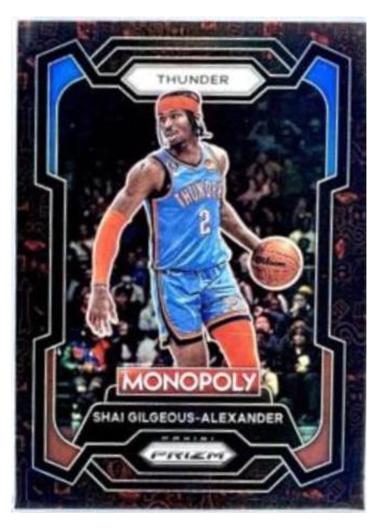 2023-24 Panini Prizm Base Set Shai Gilgeous-Alexander #85 card