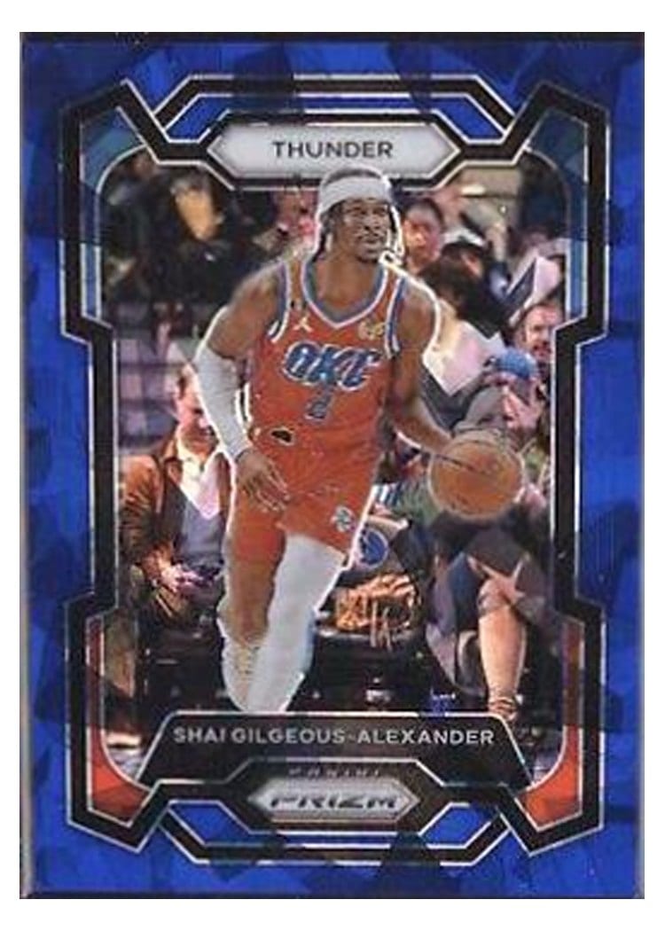 2023-24 Panini Prizm Base Set Shai Gilgeous-Alexander #85 card