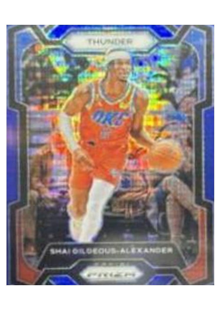 2023-24 Panini Prizm Base Set Shai Gilgeous-Alexander #85 card