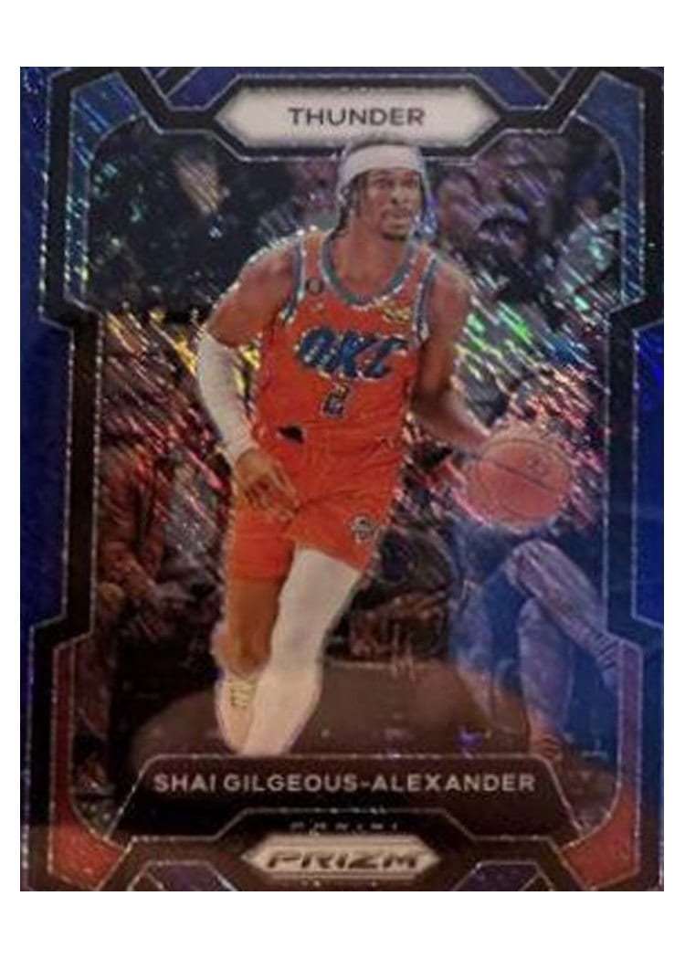 2023-24 Panini Prizm Base Set Shai Gilgeous-Alexander #85 card