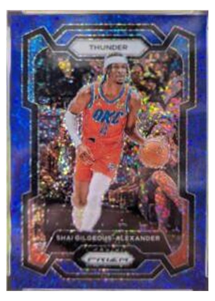 2023-24 Panini Prizm Base Set Shai Gilgeous-Alexander #85 card