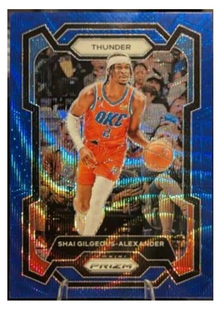 2023-24 Panini Prizm Base Set Shai Gilgeous-Alexander #85 card
