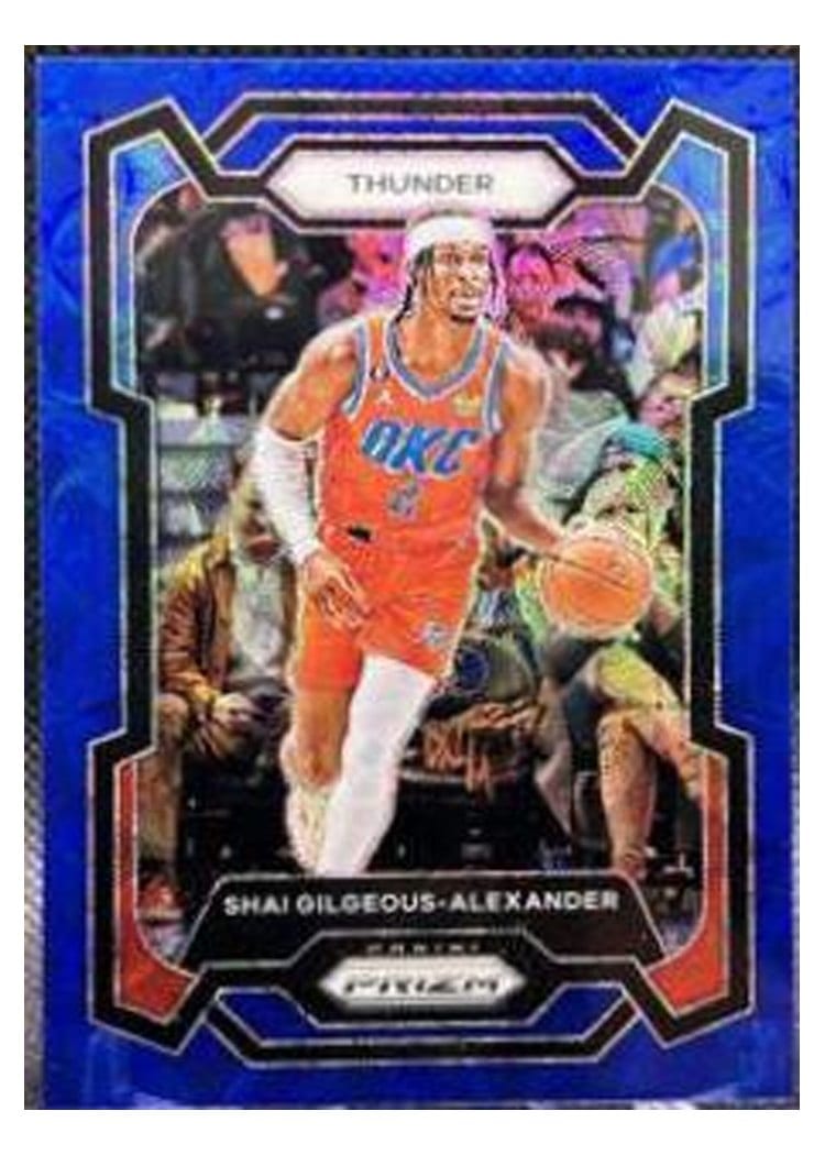 2023-24 Panini Prizm Base Set Shai Gilgeous-Alexander #85 card