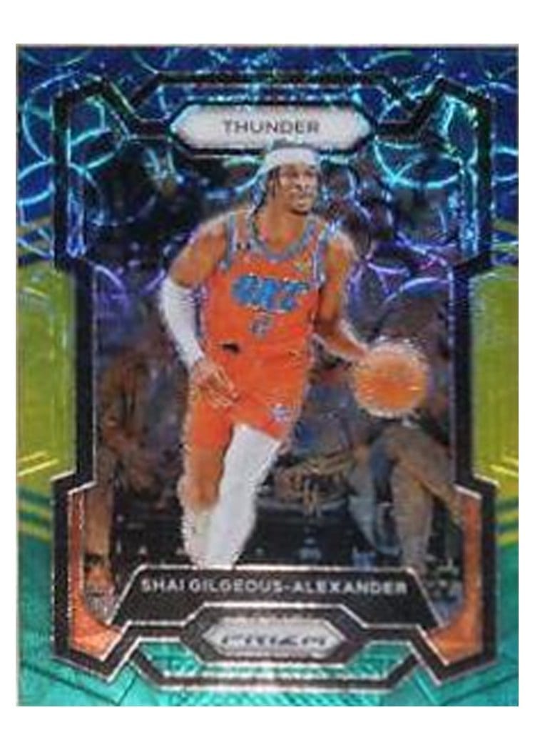 2023-24 Panini Prizm Base Set Shai Gilgeous-Alexander #85 card
