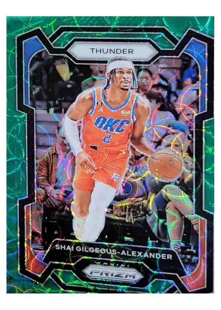 2023-24 Panini Prizm Base Set Shai Gilgeous-Alexander #85 card