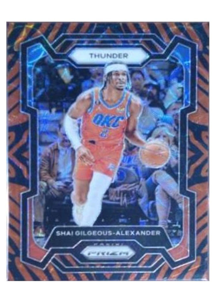 2023-24 Panini Prizm Base Set Shai Gilgeous-Alexander #85 card