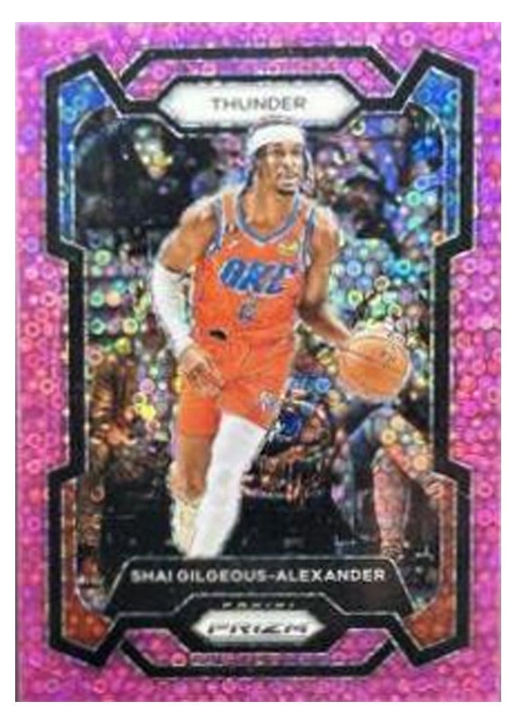 2023-24 Panini Prizm Base Set Shai Gilgeous-Alexander #85 card
