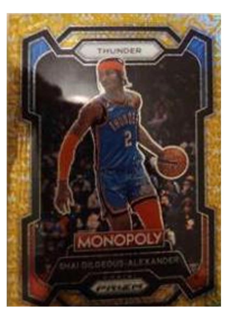 2023-24 Panini Prizm Base Set Shai Gilgeous-Alexander #85 card
