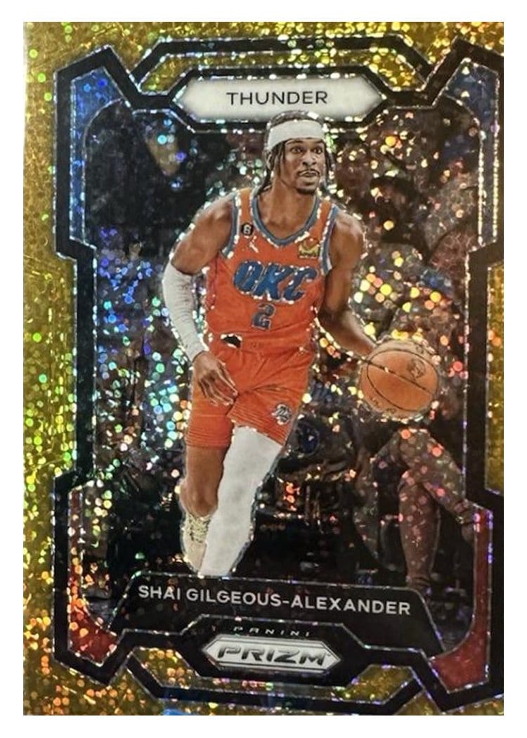 2023-24 Panini Prizm Base Set Shai Gilgeous-Alexander #85 card