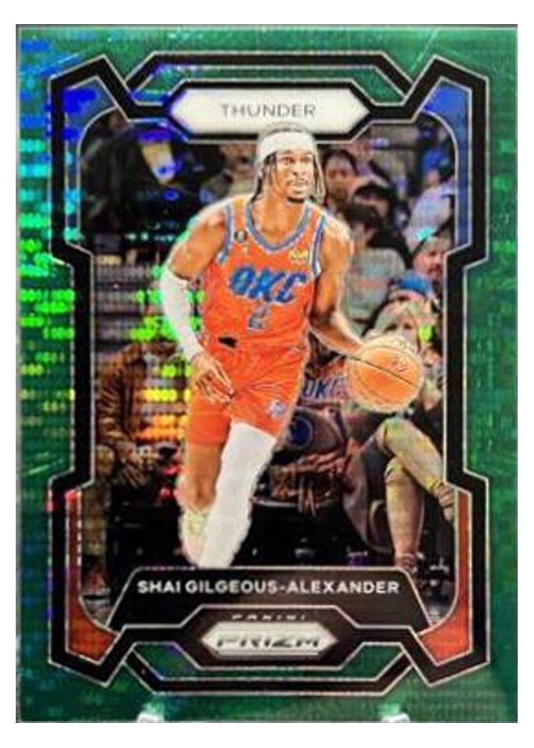 2023-24 Panini Prizm Base Set Shai Gilgeous-Alexander #85 card