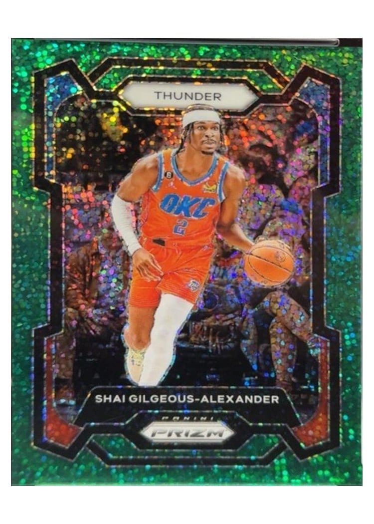 2023-24 Panini Prizm Base Set Shai Gilgeous-Alexander #85 card