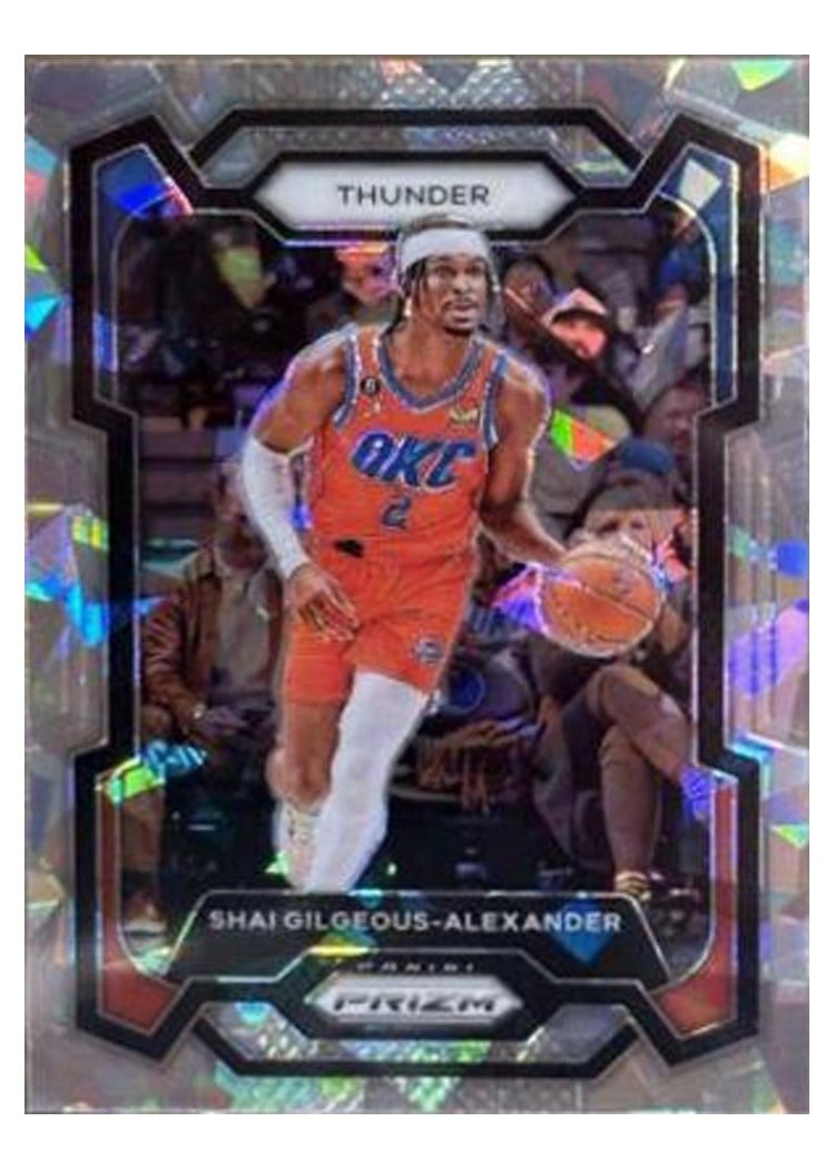 2023-24 Panini Prizm Base Set Shai Gilgeous-Alexander #85 card
