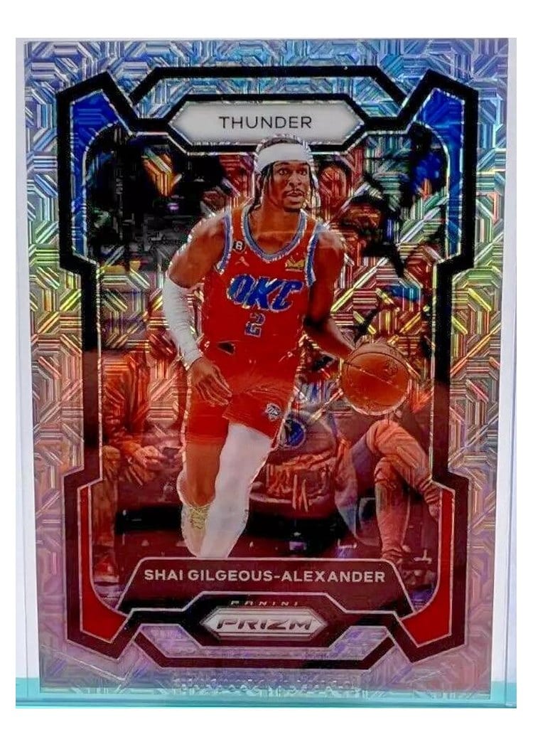 2023-24 Panini Prizm Base Set Shai Gilgeous-Alexander #85 card