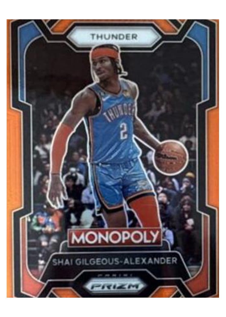 2023-24 Panini Prizm Base Set Shai Gilgeous-Alexander #85 card