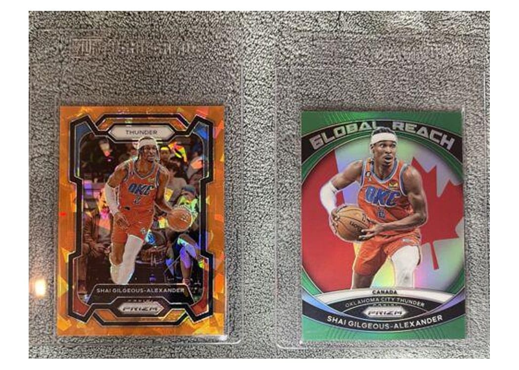 2023-24 Panini Prizm Base Set Shai Gilgeous-Alexander #85 card