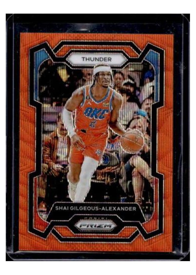 2023-24 Panini Prizm Base Set Shai Gilgeous-Alexander #85 card