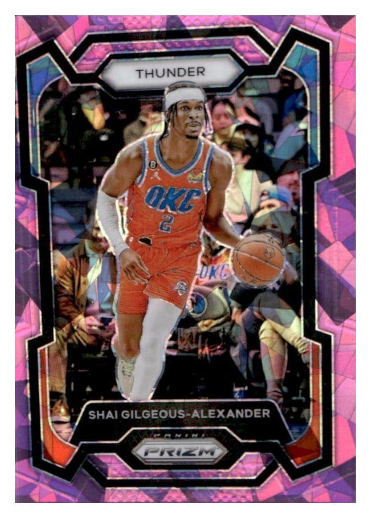 2023-24 Panini Prizm Base Set Shai Gilgeous-Alexander #85 card
