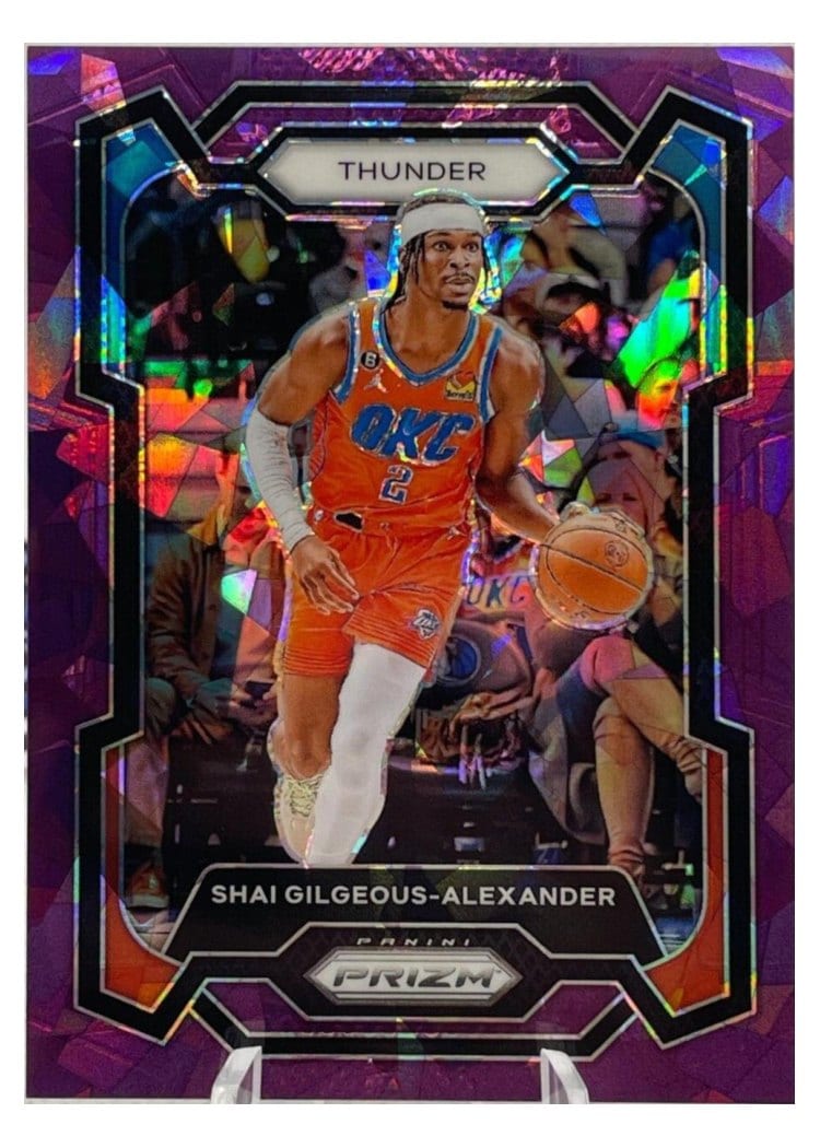 2023-24 Panini Prizm Base Set Shai Gilgeous-Alexander #85 card