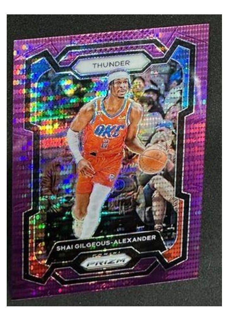 2023-24 Panini Prizm Base Set Shai Gilgeous-Alexander #85 card