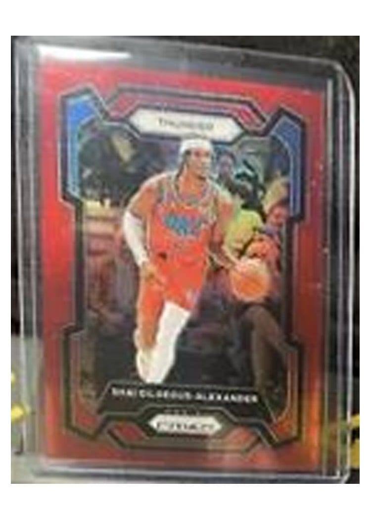 2023-24 Panini Prizm Base Set Shai Gilgeous-Alexander #85 card