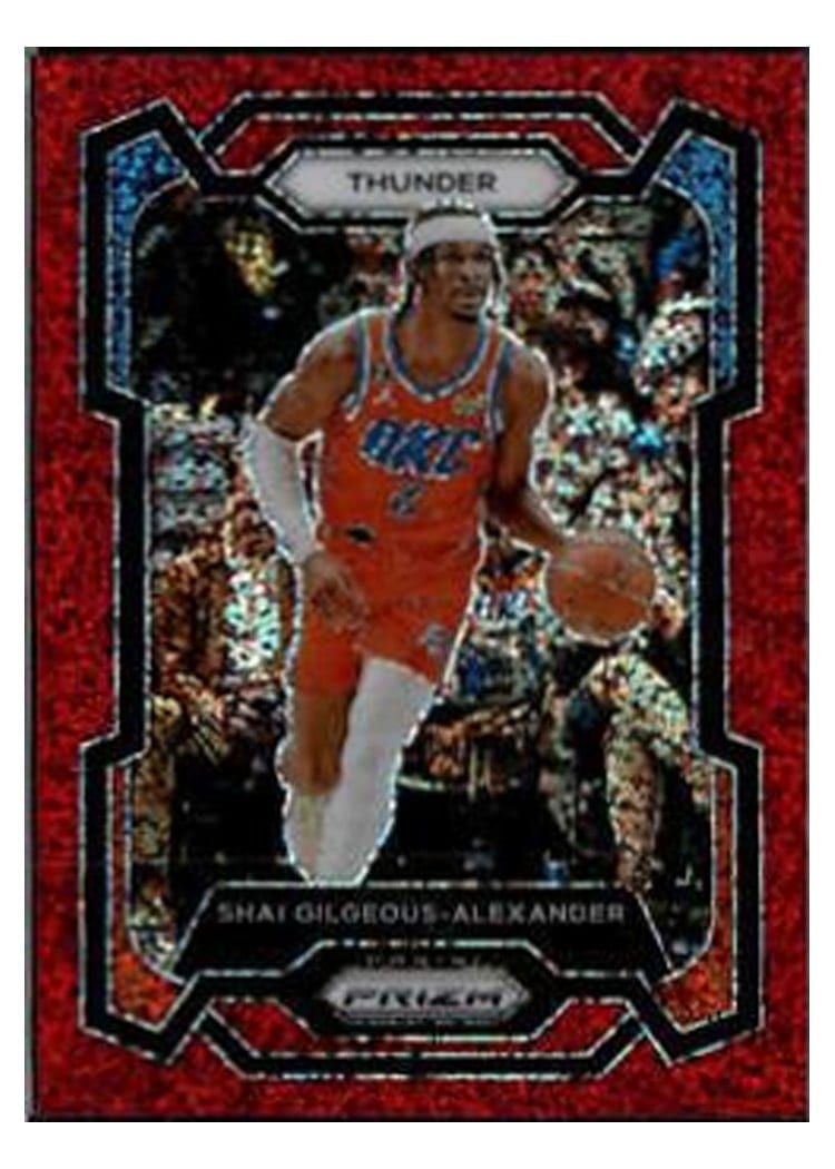 2023-24 Panini Prizm Base Set Shai Gilgeous-Alexander #85 card