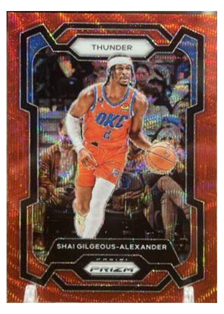 2023-24 Panini Prizm Base Set Shai Gilgeous-Alexander #85 card