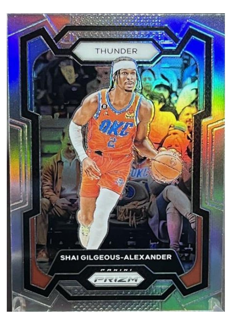 2023-24 Panini Prizm Base Set Shai Gilgeous-Alexander #85 card
