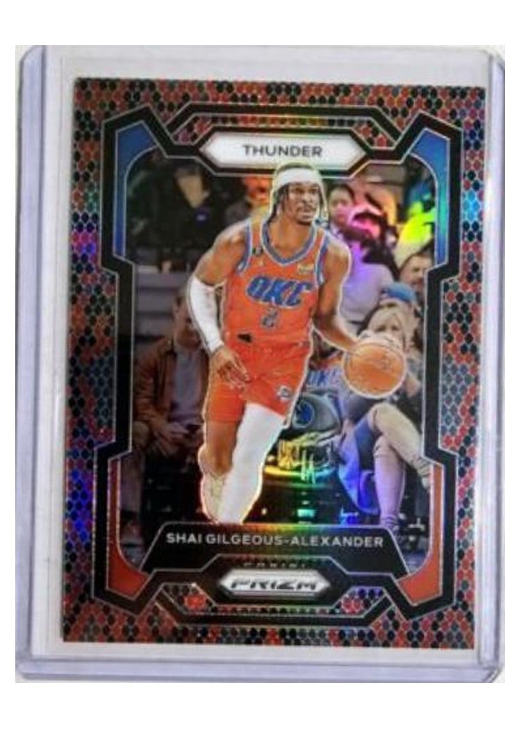 2023-24 Panini Prizm Base Set Shai Gilgeous-Alexander #85 card