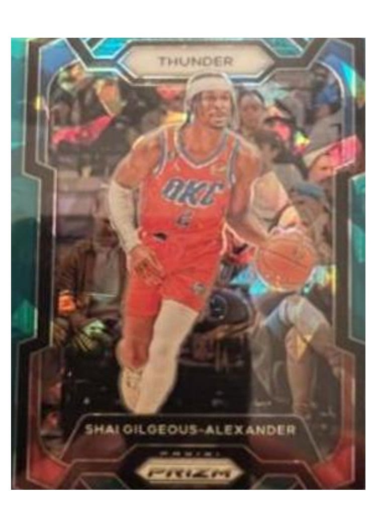 2023-24 Panini Prizm Base Set Shai Gilgeous-Alexander #85 card