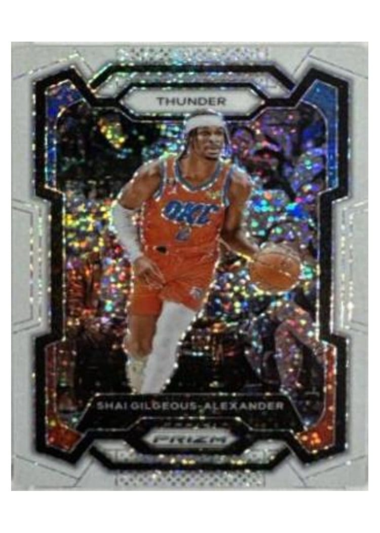 2023-24 Panini Prizm Base Set Shai Gilgeous-Alexander #85 card
