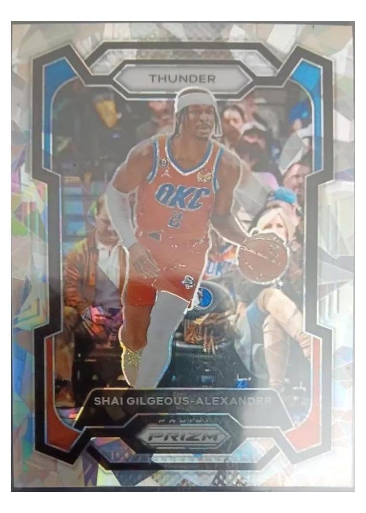 2023-24 Panini Prizm Base Set Shai Gilgeous-Alexander #85 card