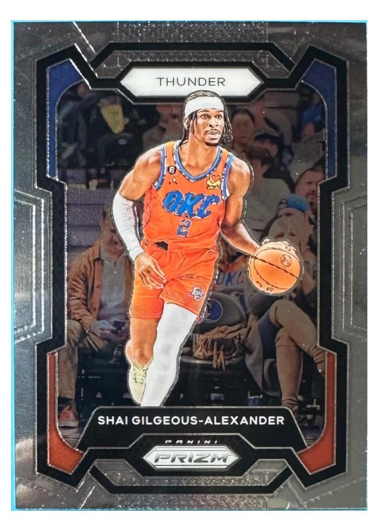 2023-24 Panini Prizm Base Set Shai Gilgeous-Alexander #85 card