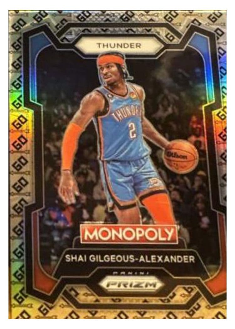 2023-24 Panini Prizm Monopoly Base Set Shai Gilgeous-Alexander #61 card