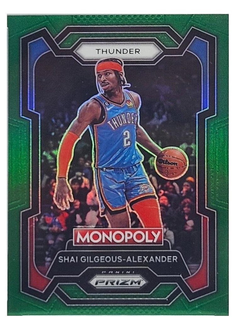 2023-24 Panini Prizm Monopoly Base Set Shai Gilgeous-Alexander #61 card