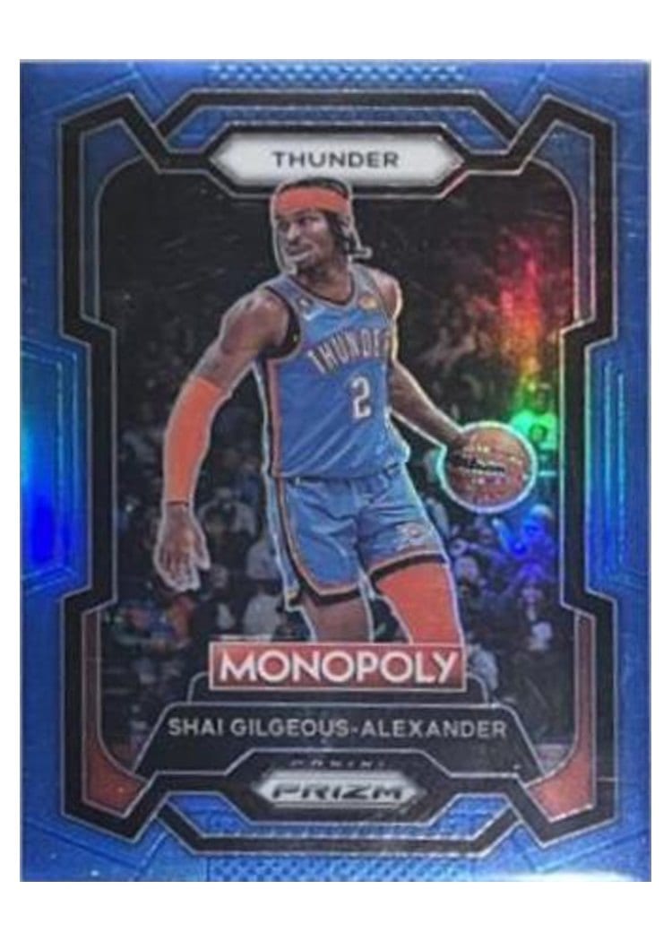 2023-24 Panini Prizm Monopoly Base Set Shai Gilgeous-Alexander #61 card