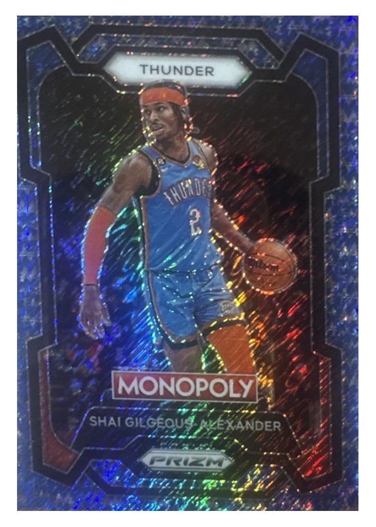 2023-24 Panini Prizm Monopoly Base Set Shai Gilgeous-Alexander #61 card