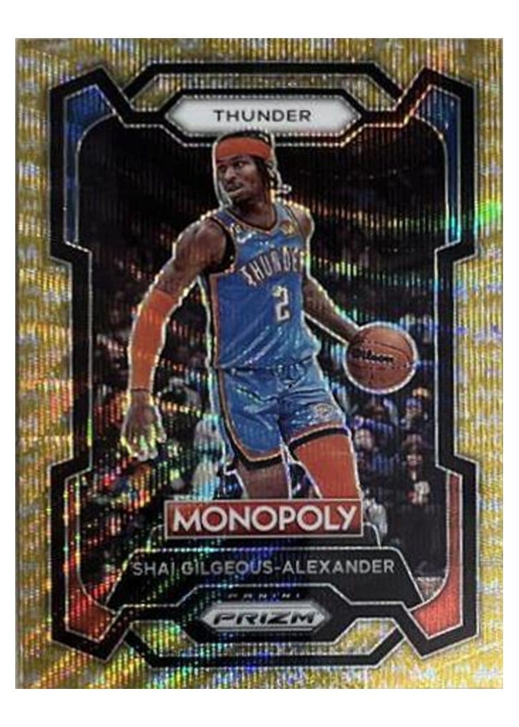 2023-24 Panini Prizm Monopoly Base Set Shai Gilgeous-Alexander #61 card