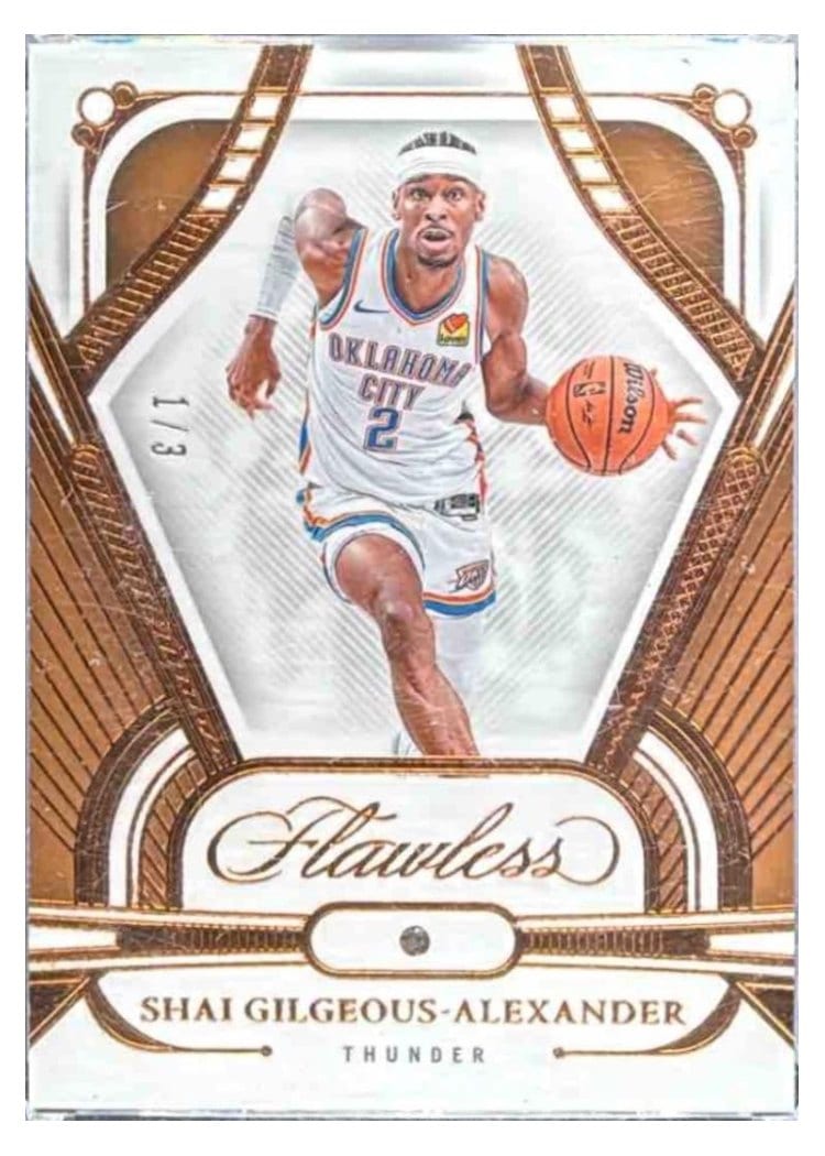 2023 Panini Flawless Shai Gilgeous-Alexander #57 card