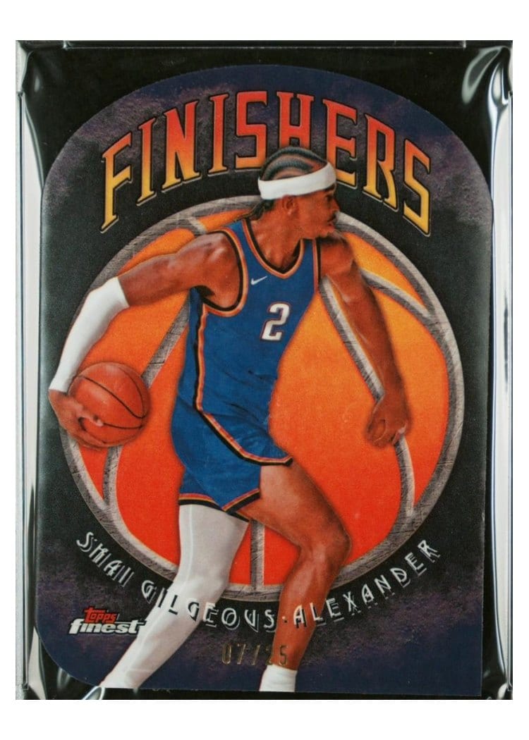 2024-25 Finest Finishers Shai Gilgeous-Alexander #F-1 card