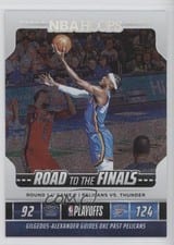 2024-25 Hoops Road to the Finals First Round Recap Shai Gilgeous-Alexander #1 card