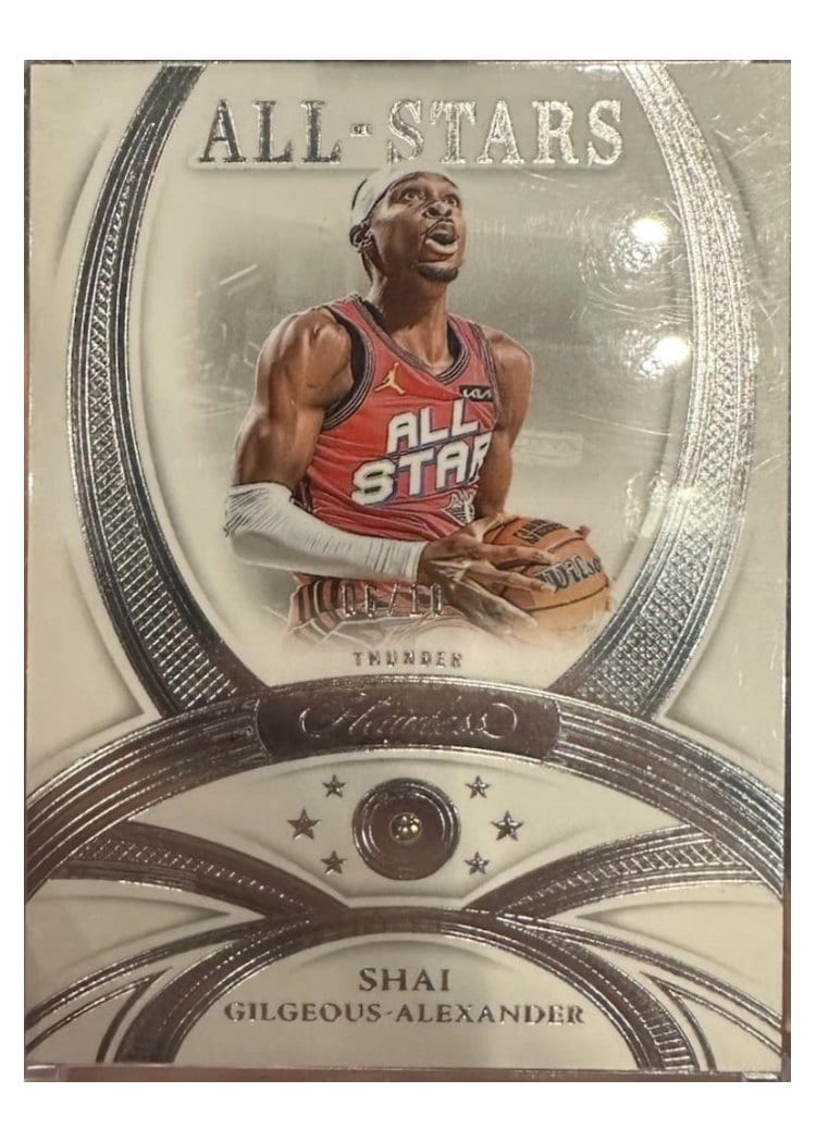 2024-25 Panini Flawless Base Gems Shai Gilgeous-Alexander #123 card