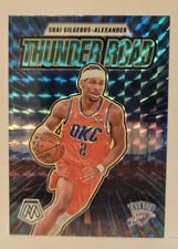 2024-25 Panini Mosaic Thunder Road Shai Gilgeous-Alexander #7