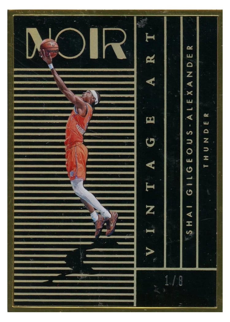 2024-25 Panini Noir Base Set Shai Gilgeous-Alexander #280 card