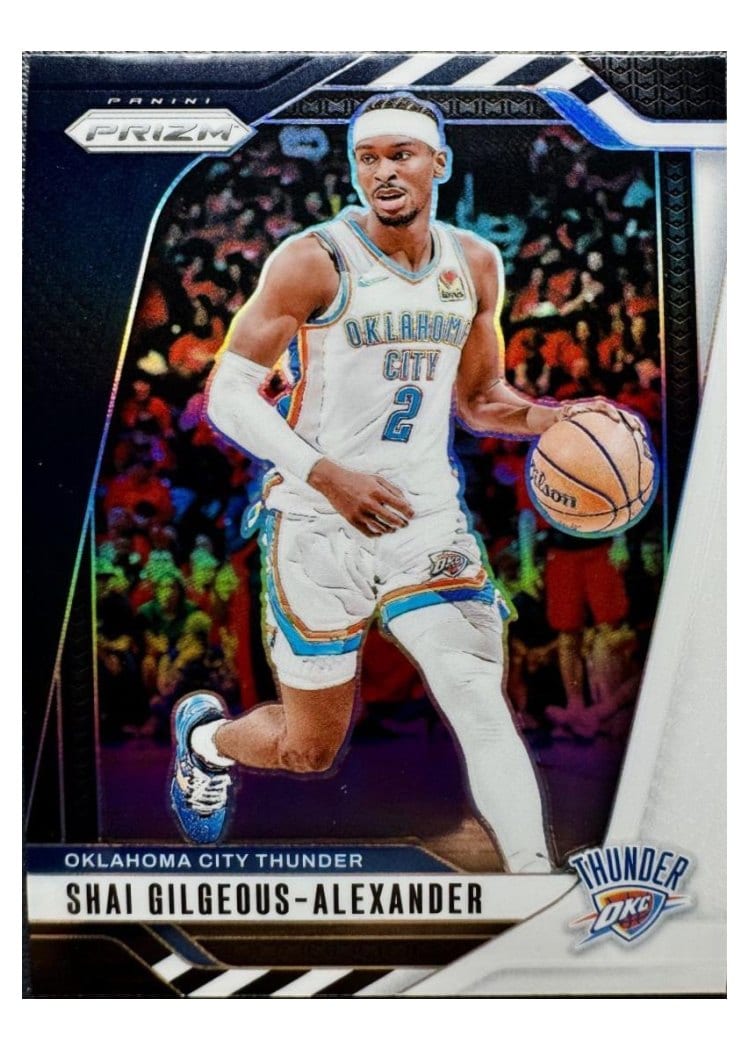 2024-25 Panini Prizm Base Set Shai Gilgeous-Alexander #113 card