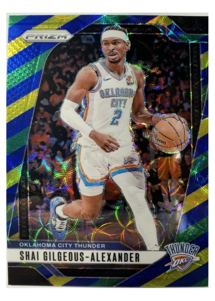 2024-25 Panini Prizm Base Set Shai Gilgeous-Alexander #113 card